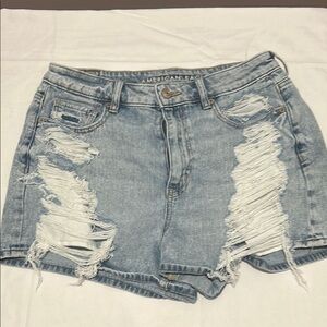 American Eagle Distressed Denim Shorts